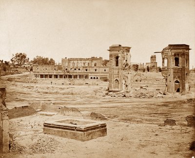 General View of the Residency, Lucknow by Felice Beato